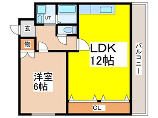 レバランス瓜破東の物件間取画像